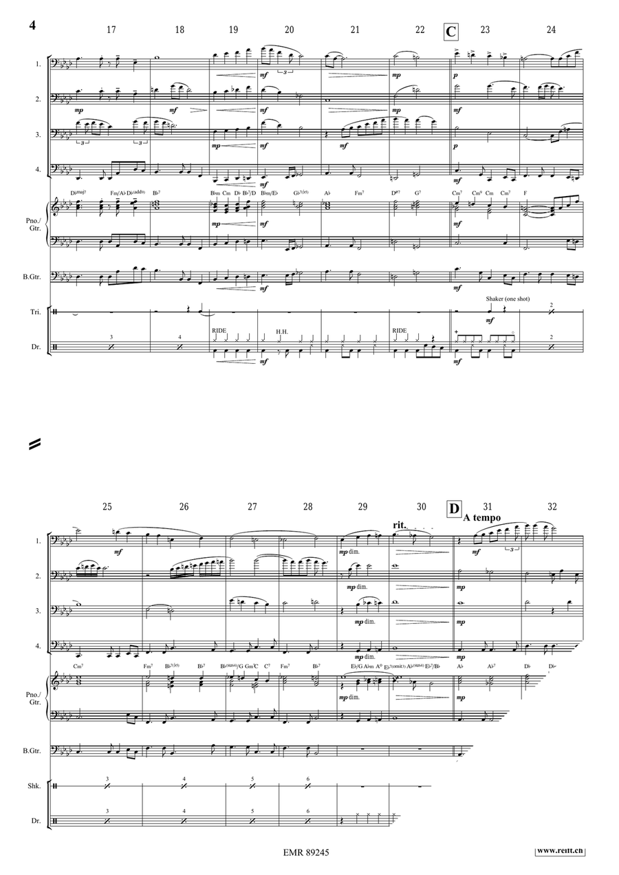 Someone To Watch Over Me Someone To Watch Over Me Bassoon Quartet scores gallery preview page 4