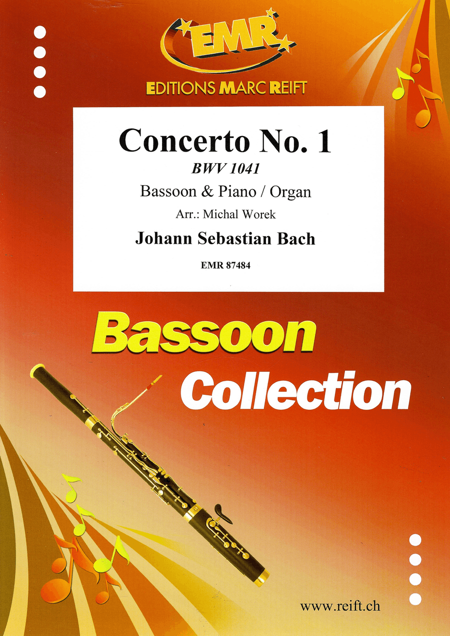 Concerto No. 1 Concerto No. 1 Bassoon Solo scores gallery preview page 1