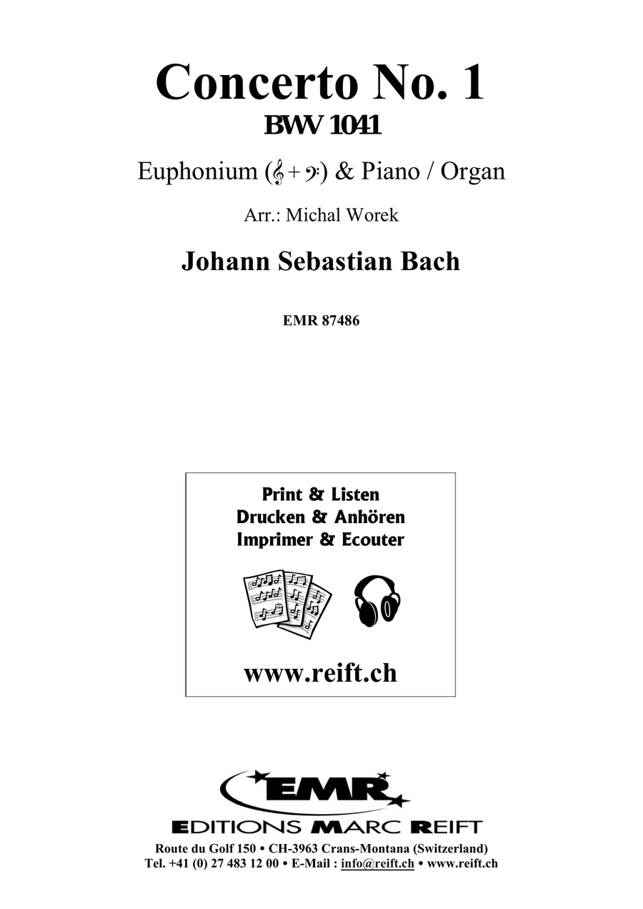 Concerto No. 1 Concerto No. 1 Euphonium scores gallery preview page 2