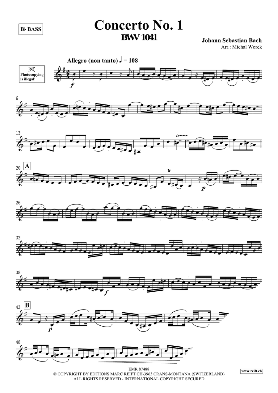 Concerto No. 1 Concerto No. 1 Organ scores gallery preview page 3