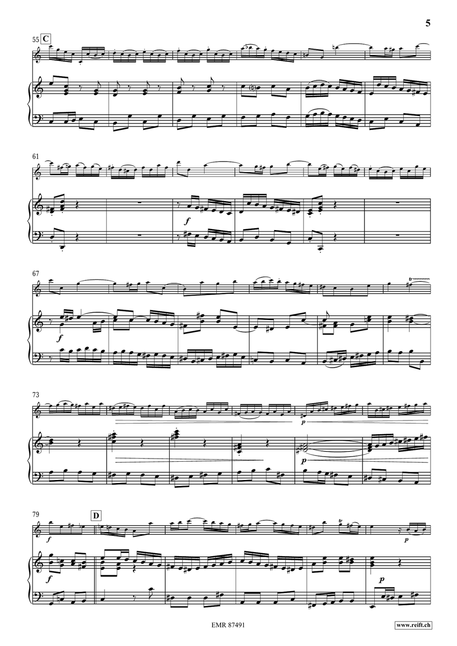 Concerto No. 1 Concerto No. 1 Flute Solo scores gallery preview page 6