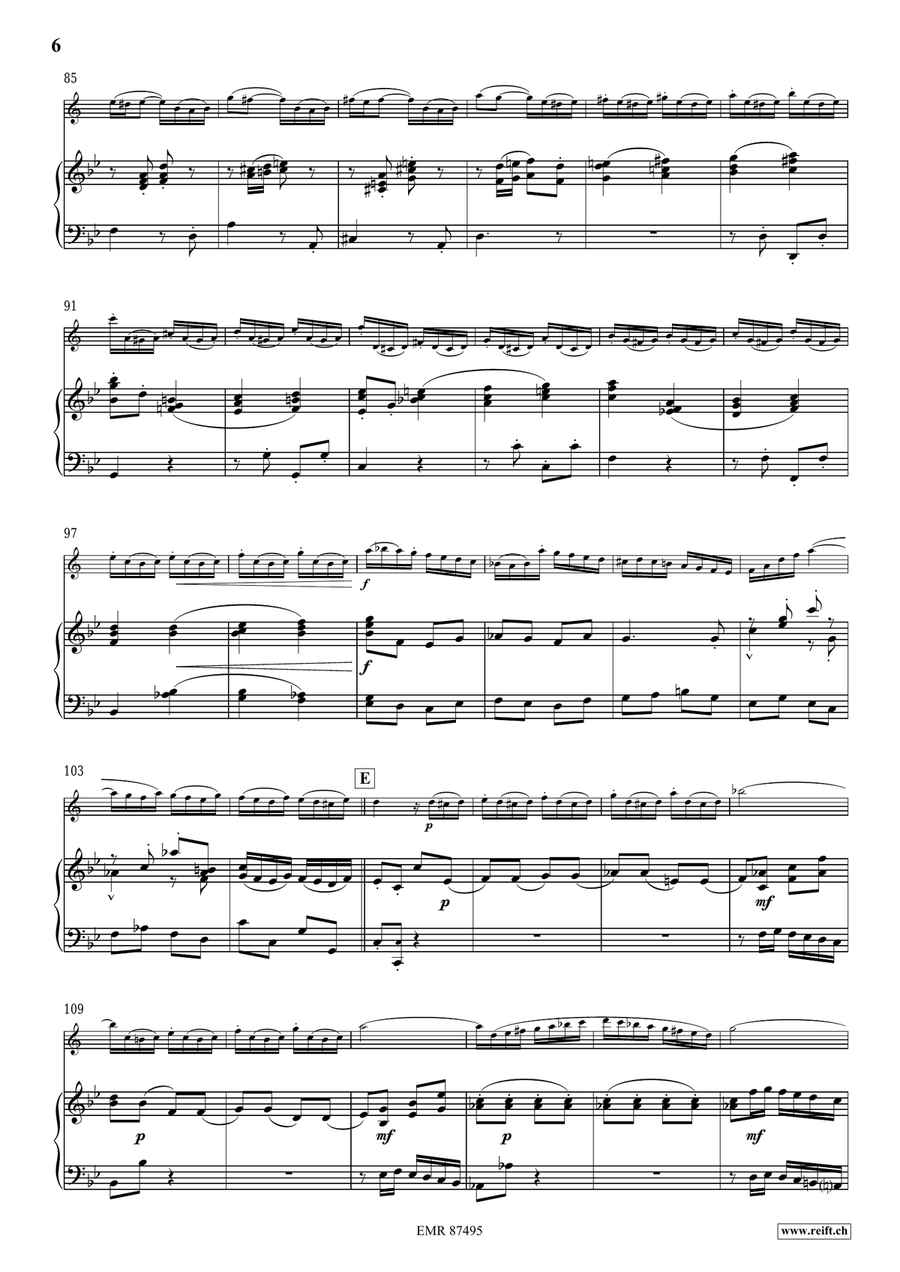 Concerto No. 1 Concerto No. 1 Clarinet Solo scores gallery preview page 7