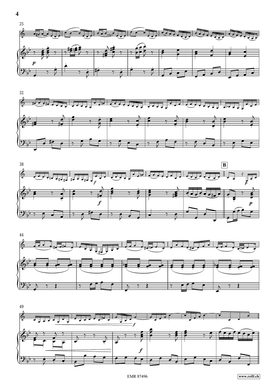 Concerto No. 1 Concerto No. 1 Bass Clarinet scores gallery preview page 5