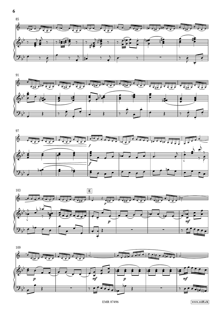 Concerto No. 1 Concerto No. 1 Bass Clarinet scores gallery preview page 7