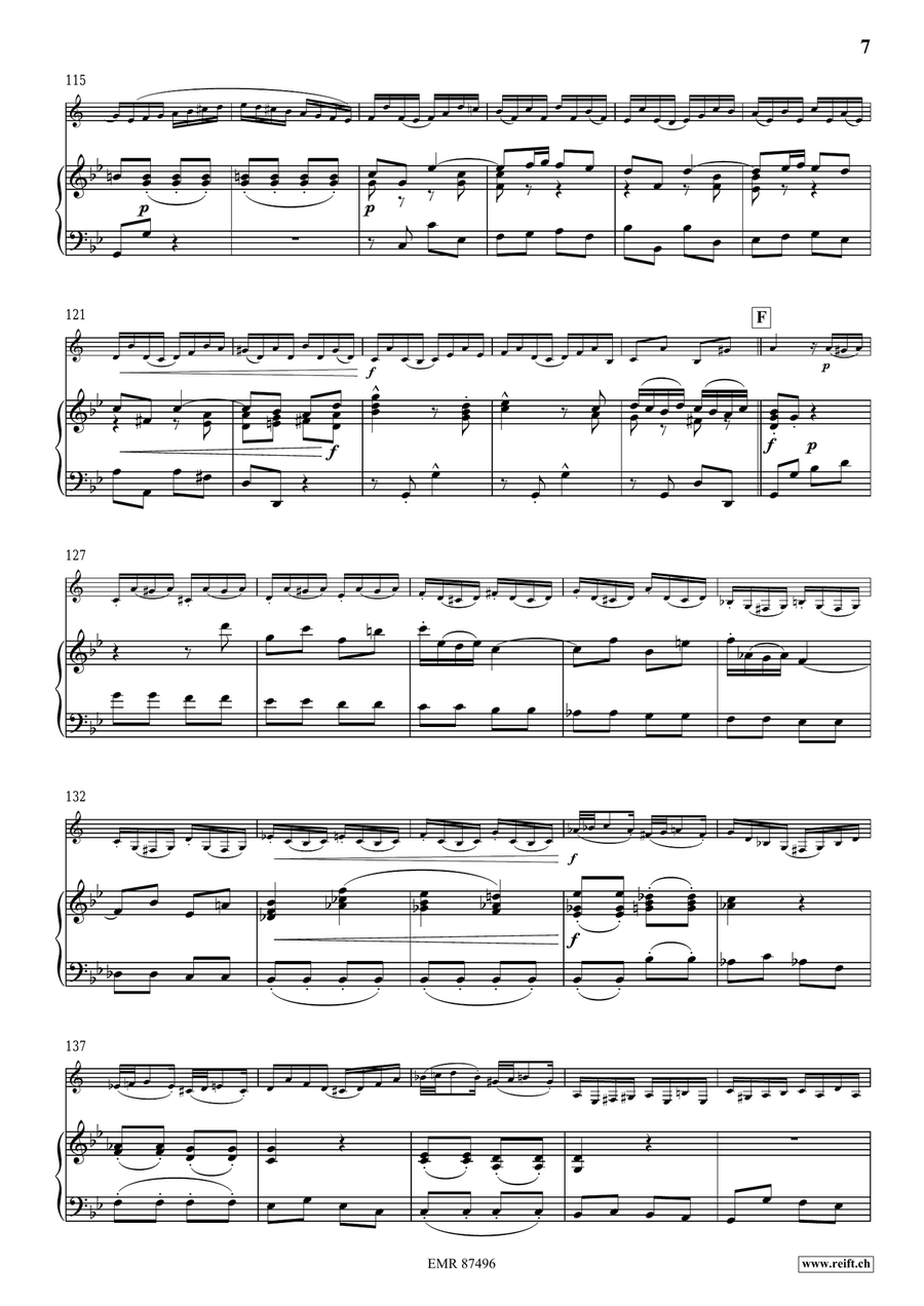 Concerto No. 1 Concerto No. 1 Bass Clarinet scores gallery preview page 8