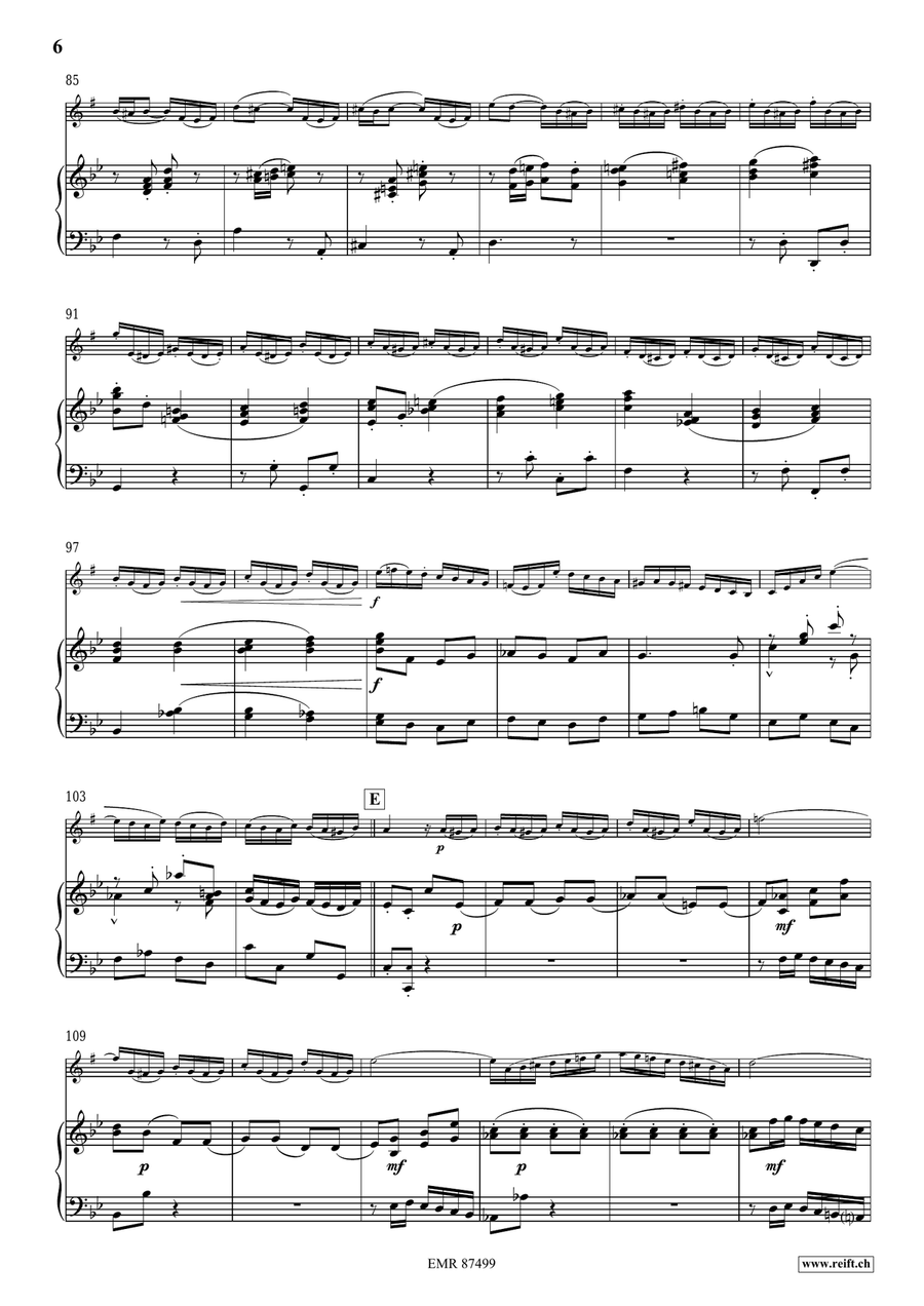 Concerto No. 1 Concerto No. 1 Baritone Saxophone scores gallery preview page 7
