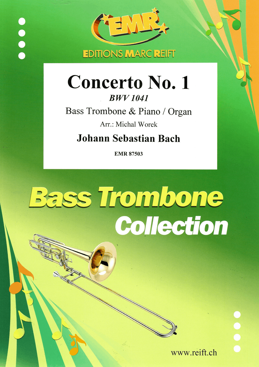 Concerto No. 1 Concerto No. 1 Trombone scores gallery preview page 1