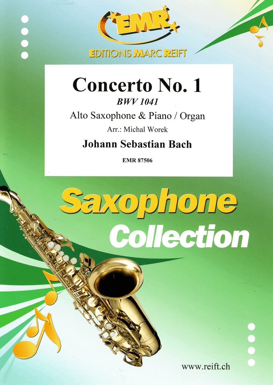 Concerto No. 1 Concerto No. 1 Alto Saxophone scores gallery preview page 1