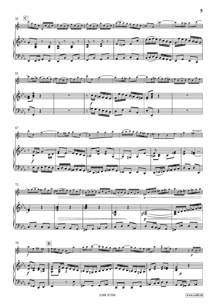 Concerto No. 1 Concerto No. 1 Alto Saxophone scores gallery preview page 6