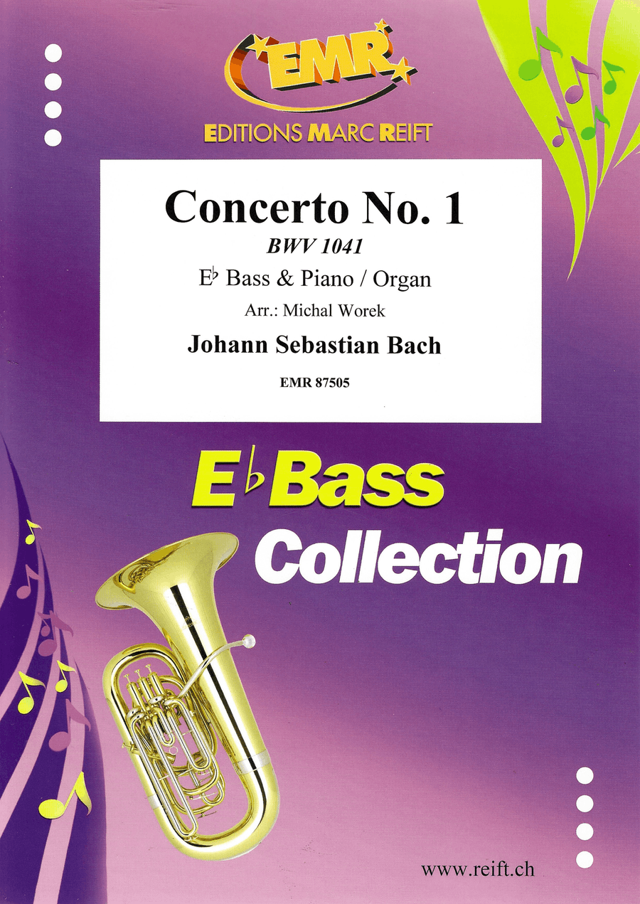 Concerto No. 1 Concerto No. 1 Organ scores gallery preview page 1