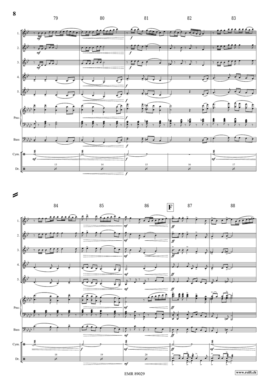 The Middle Age The Middle Age Clarinet Quintet scores gallery preview page 8
