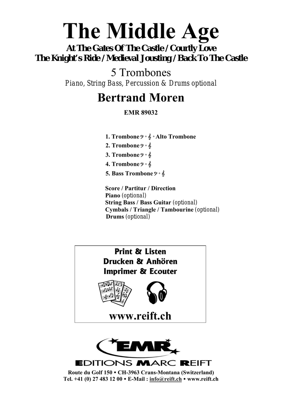 The Middle Age The Middle Age Trombone scores gallery preview page 2