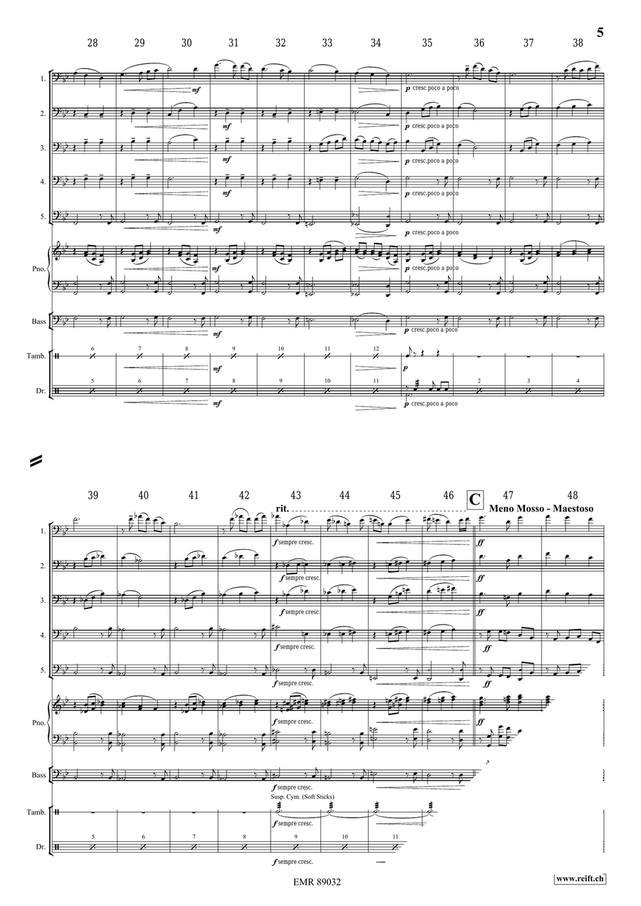 The Middle Age The Middle Age Trombone scores gallery preview page 6