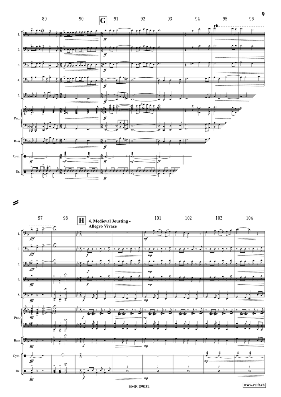 The Middle Age The Middle Age Trombone scores gallery preview page 9