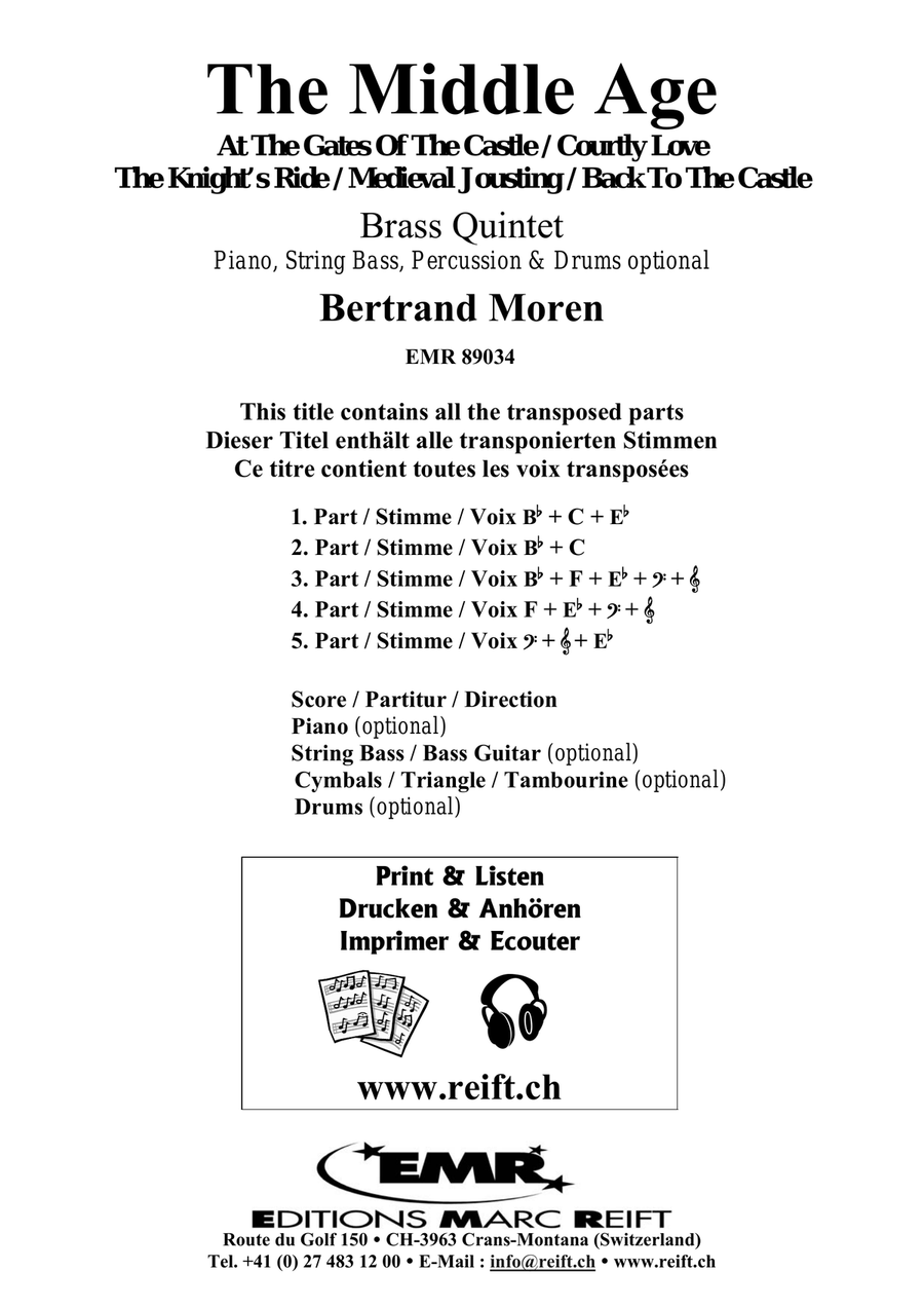 The Middle Age The Middle Age Brass Quintet scores gallery preview page 2