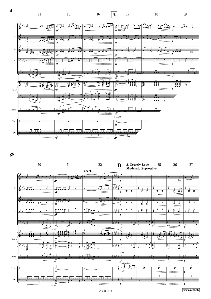 The Middle Age The Middle Age Brass Quintet scores gallery preview page 5