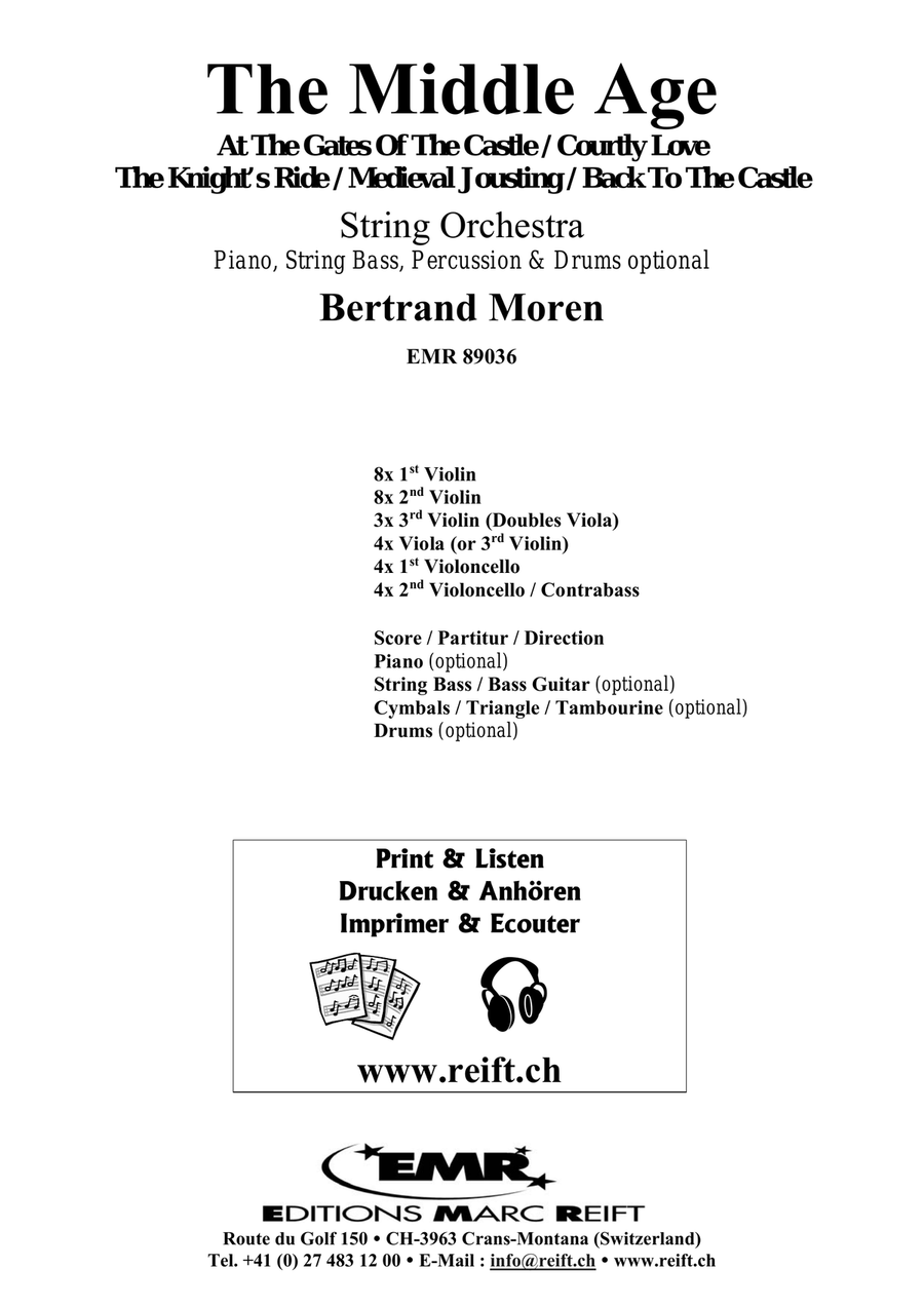 The Middle Age The Middle Age String Orchestra scores gallery preview page 2
