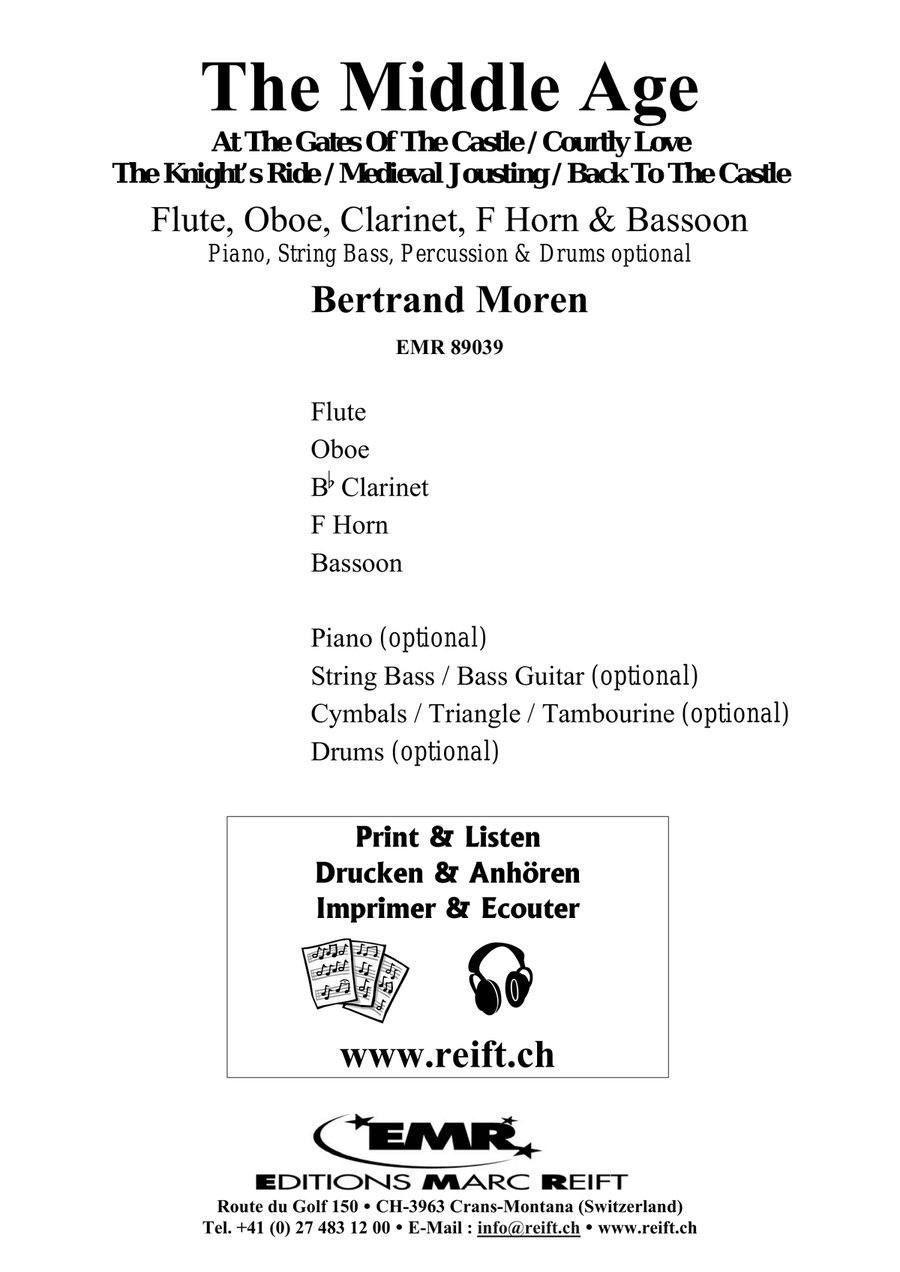 The Middle Age The Middle Age Woodwind Quintet scores gallery preview page 2