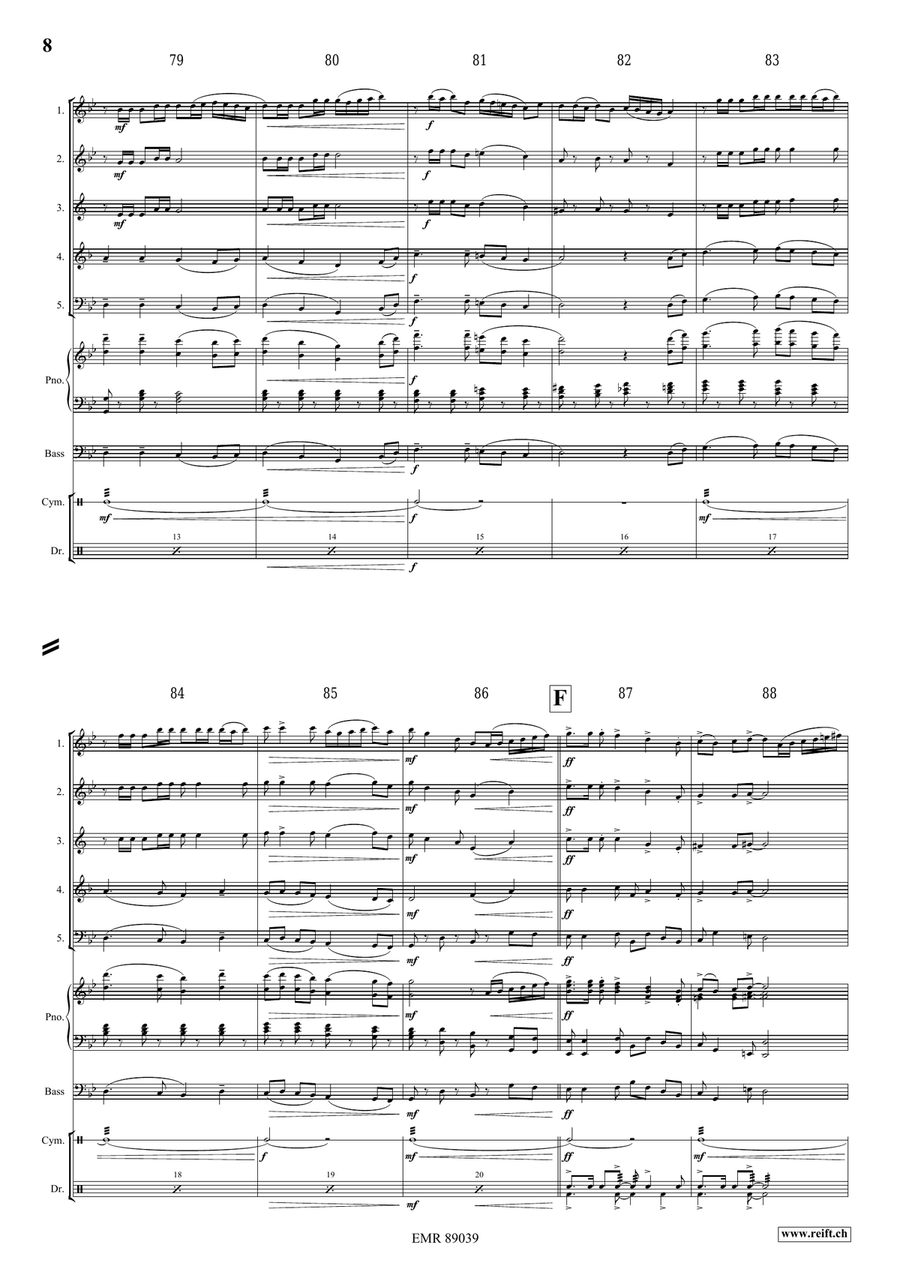 The Middle Age The Middle Age Woodwind Quintet scores gallery preview page 8