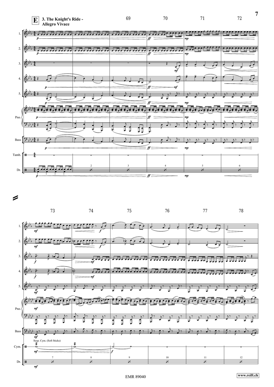 The Middle Age The Middle Age Horn scores gallery preview page 7
