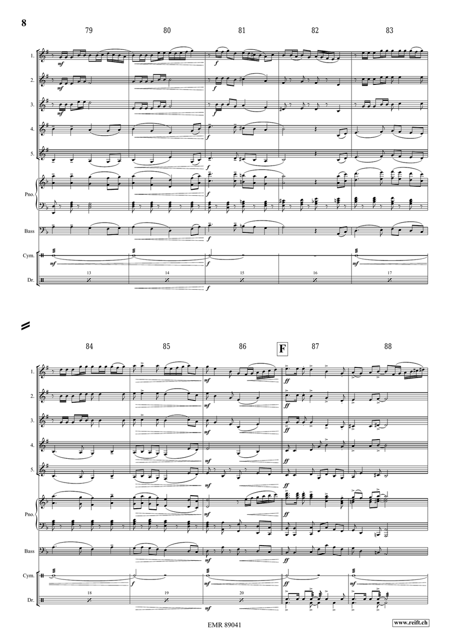 The Middle Age The Middle Age Euphonium Quintet scores gallery preview page 8