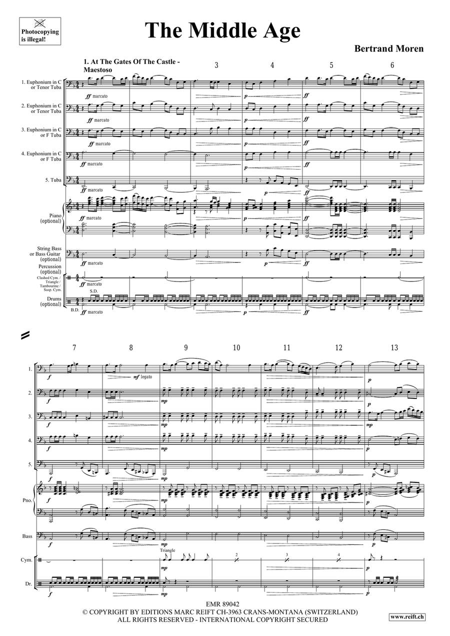 The Middle Age The Middle Age Tuba scores gallery preview page 4