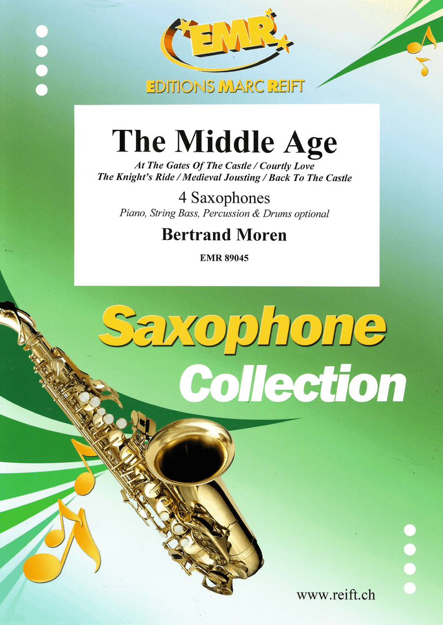 The Middle Age The Middle Age Saxophone Quartet scores gallery preview page 1