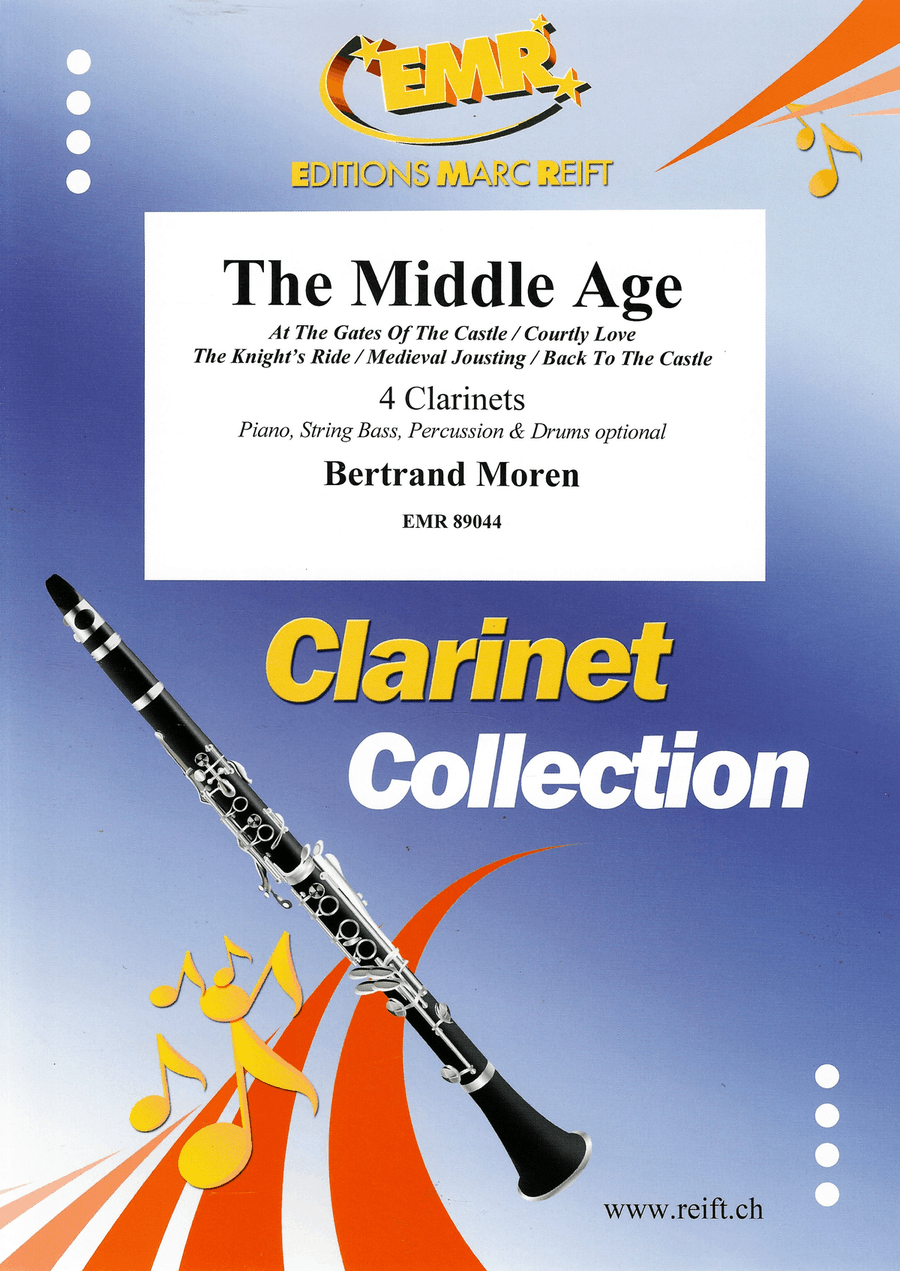 The Middle Age The Middle Age Clarinet Quartet scores gallery preview page 1
