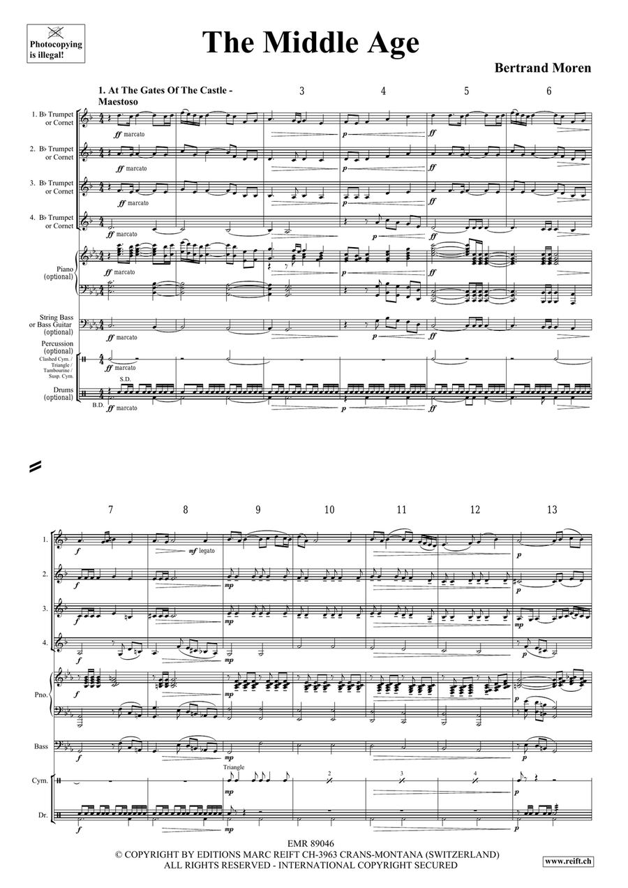 The Middle Age The Middle Age Cornet scores gallery preview page 4