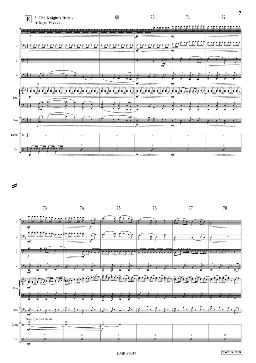 The Middle Age The Middle Age Trombone Quartet scores gallery preview page 7