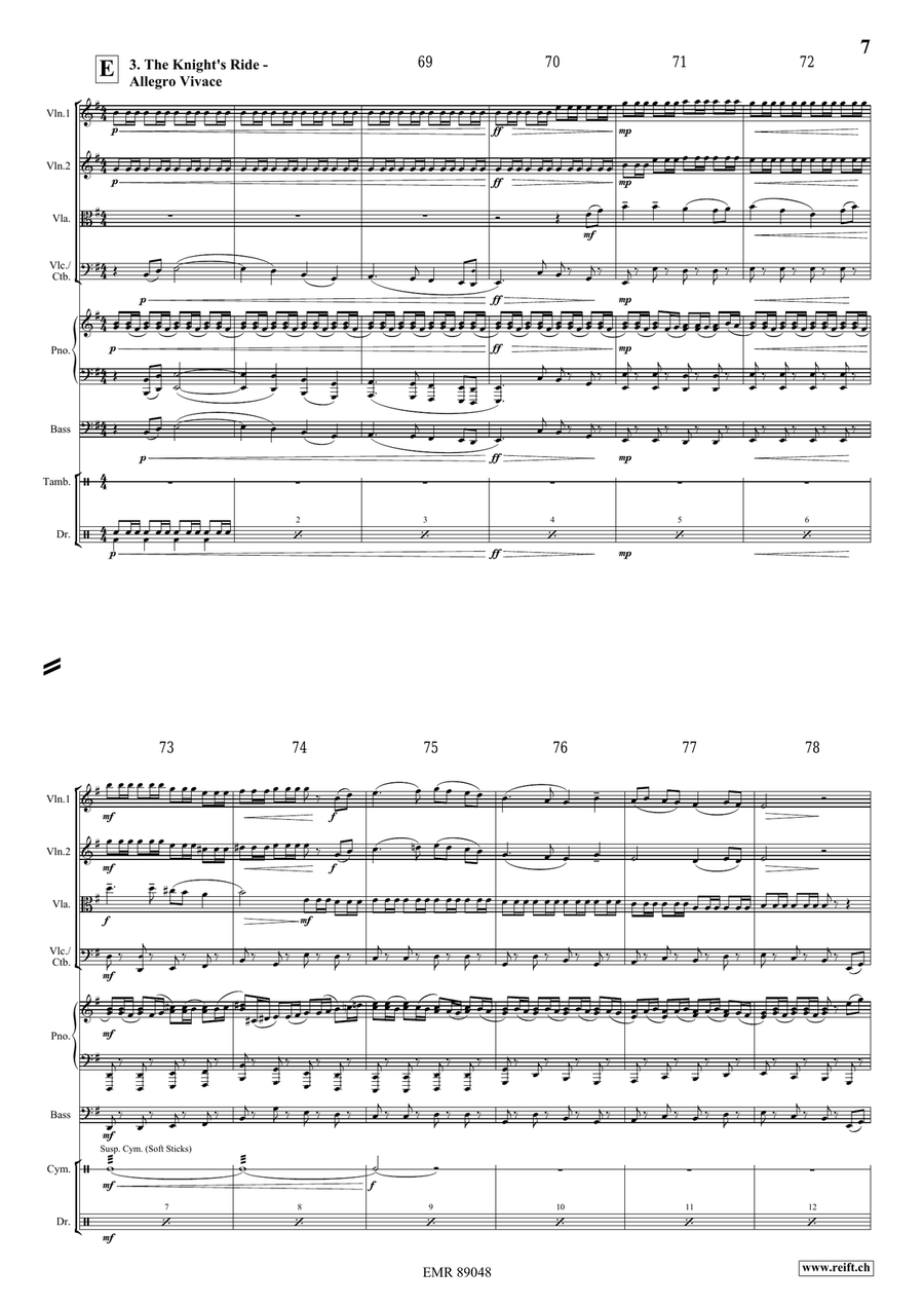 The Middle Age The Middle Age String Quartet scores gallery preview page 7