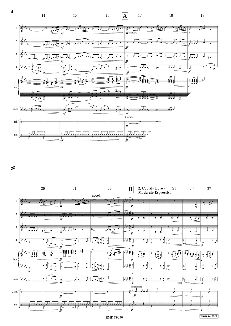The Middle Age The Middle Age Woodwind Quartet scores gallery preview page 5