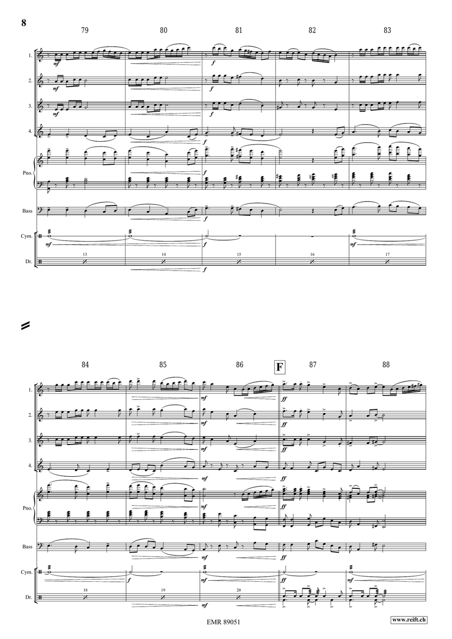 The Middle Age The Middle Age Flute Quartet scores gallery preview page 8