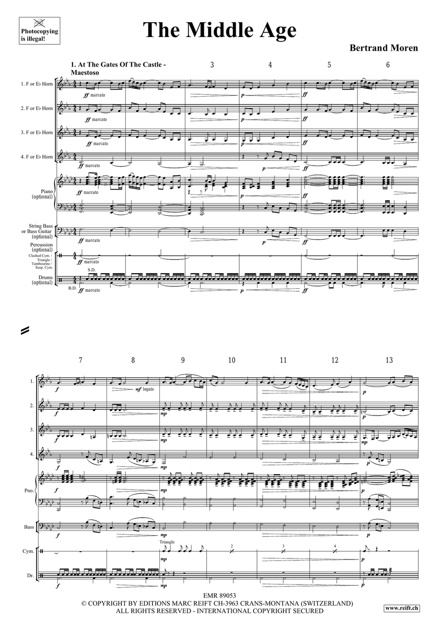 The Middle Age The Middle Age Horn scores gallery preview page 4