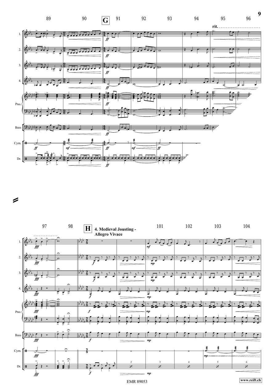 The Middle Age The Middle Age Horn scores gallery preview page 9