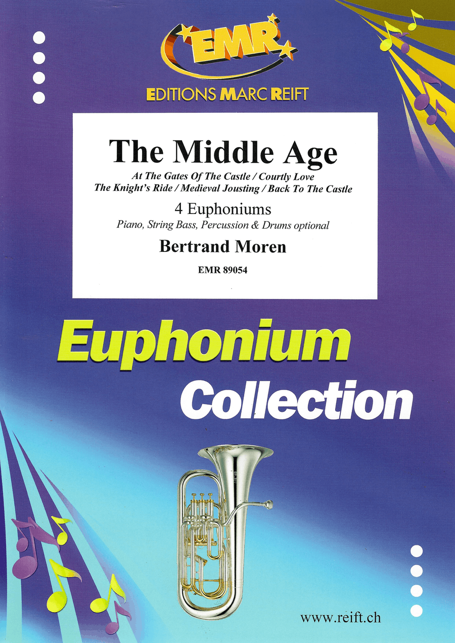 The Middle Age The Middle Age Euphonium Quartet scores gallery preview page 1