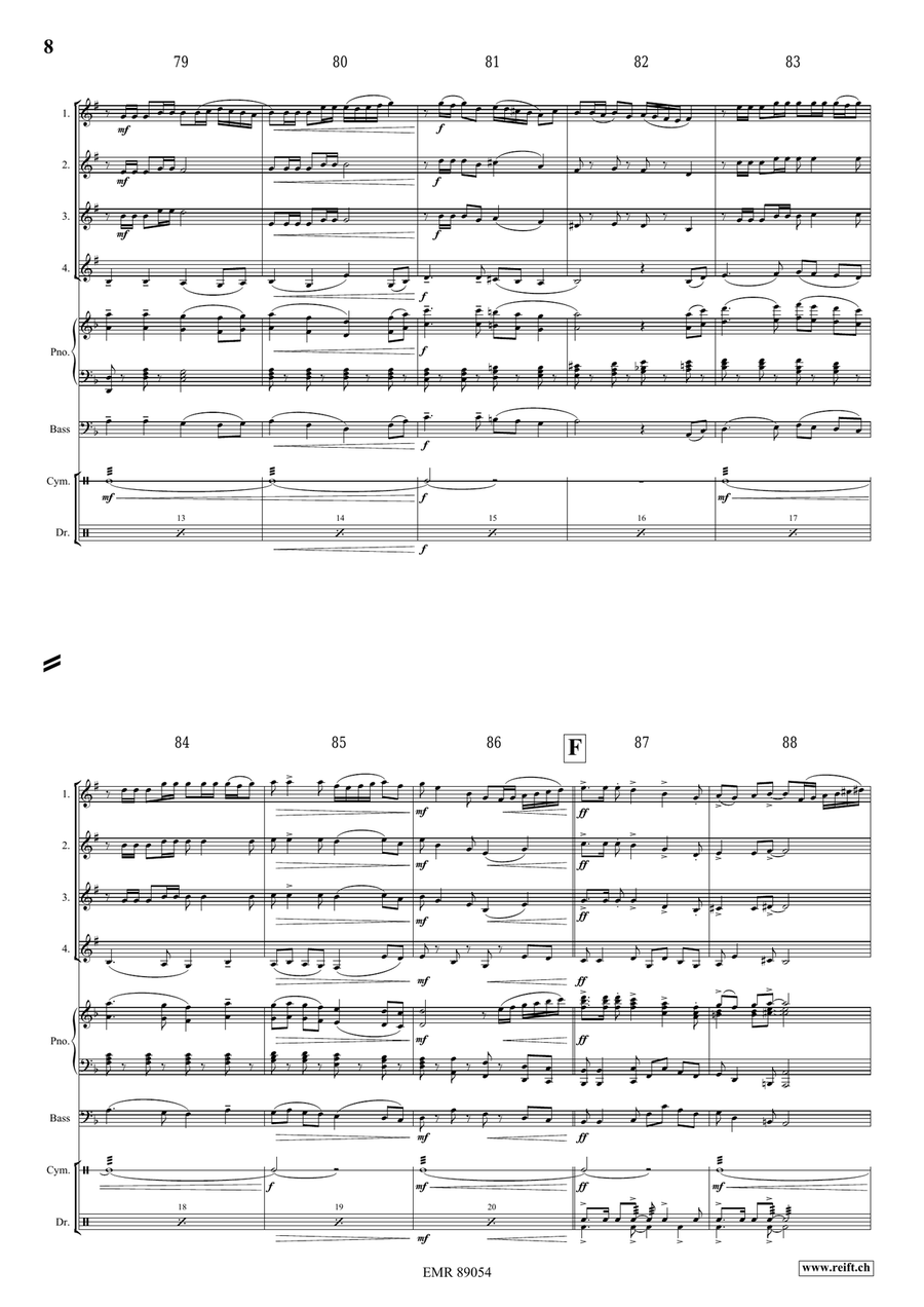 The Middle Age The Middle Age Euphonium Quartet scores gallery preview page 8