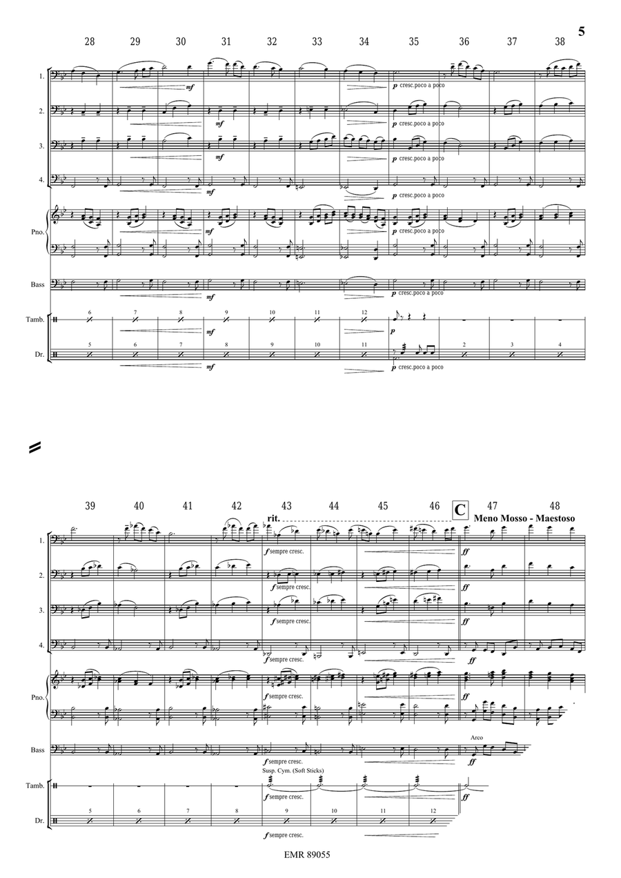 The Middle Age The Middle Age Tuba Quartet scores gallery preview page 6