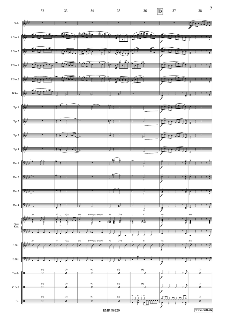 Sonata Patetica Sonata Patetica Big Band scores gallery preview page 8
