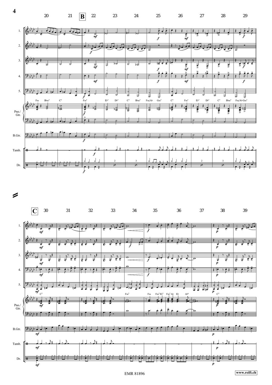 Gypsy Chorus Gypsy Chorus Choir scores gallery preview page 4