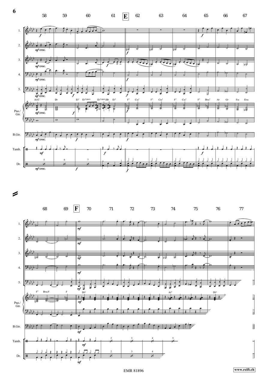 Gypsy Chorus Gypsy Chorus Choir scores gallery preview page 6