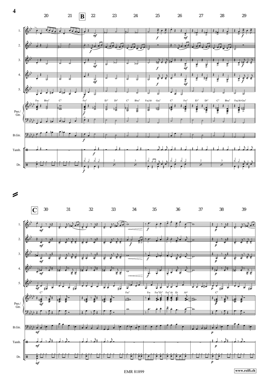 Gypsy Chorus Gypsy Chorus Cornet scores gallery preview page 4