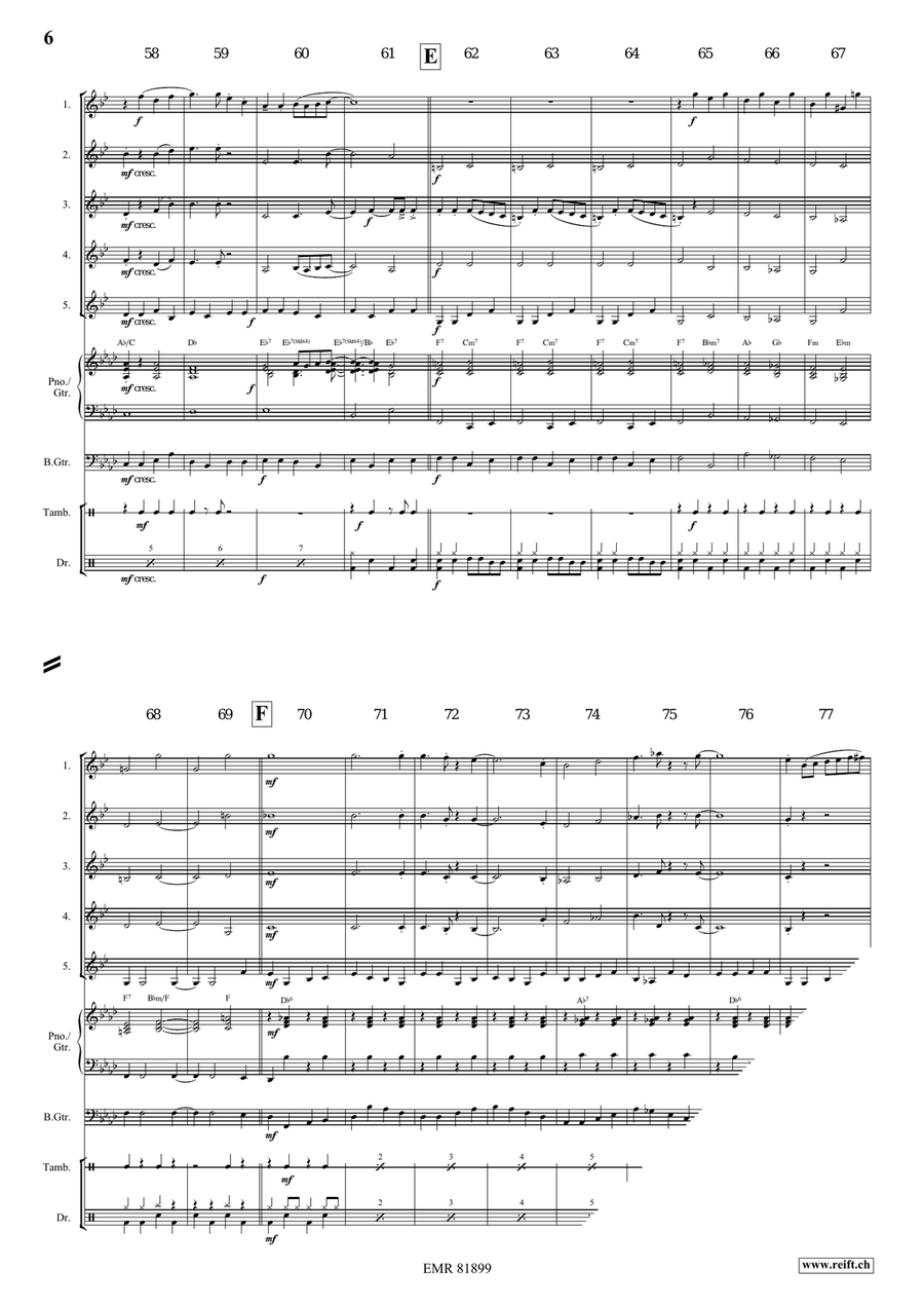 Gypsy Chorus Gypsy Chorus Cornet scores gallery preview page 6
