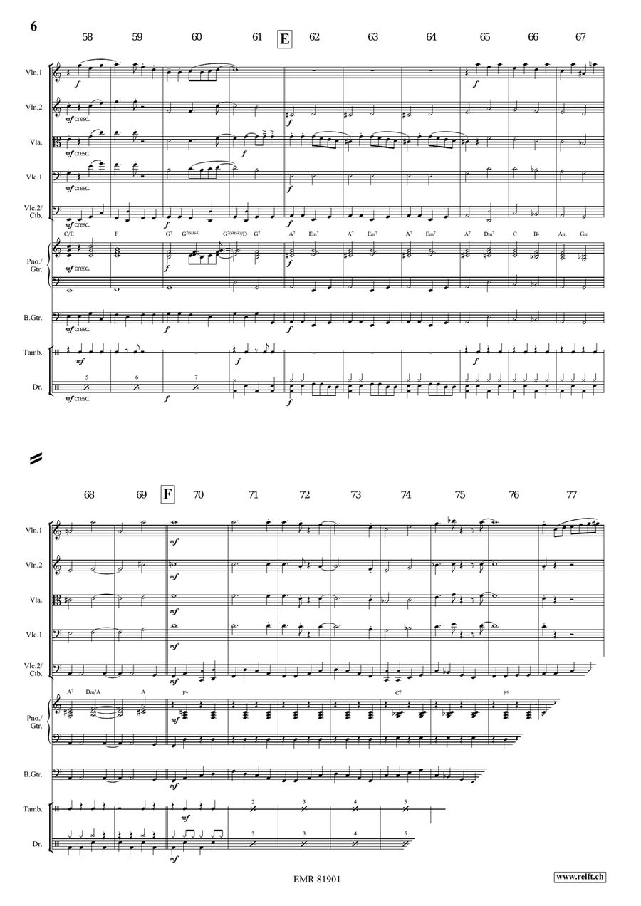 Gypsy Chorus Gypsy Chorus Choir scores gallery preview page 6