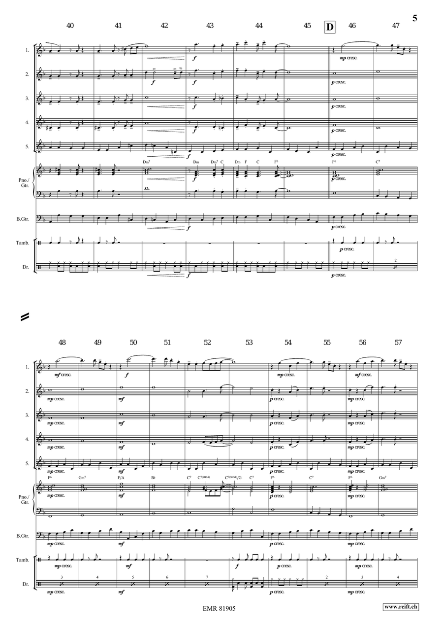 Gypsy Chorus Gypsy Chorus Flute scores gallery preview page 5