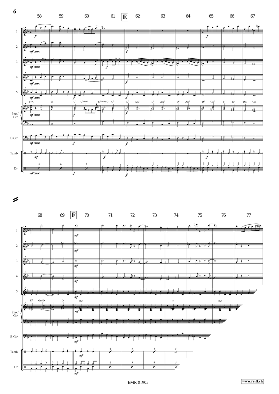 Gypsy Chorus Gypsy Chorus Flute scores gallery preview page 6