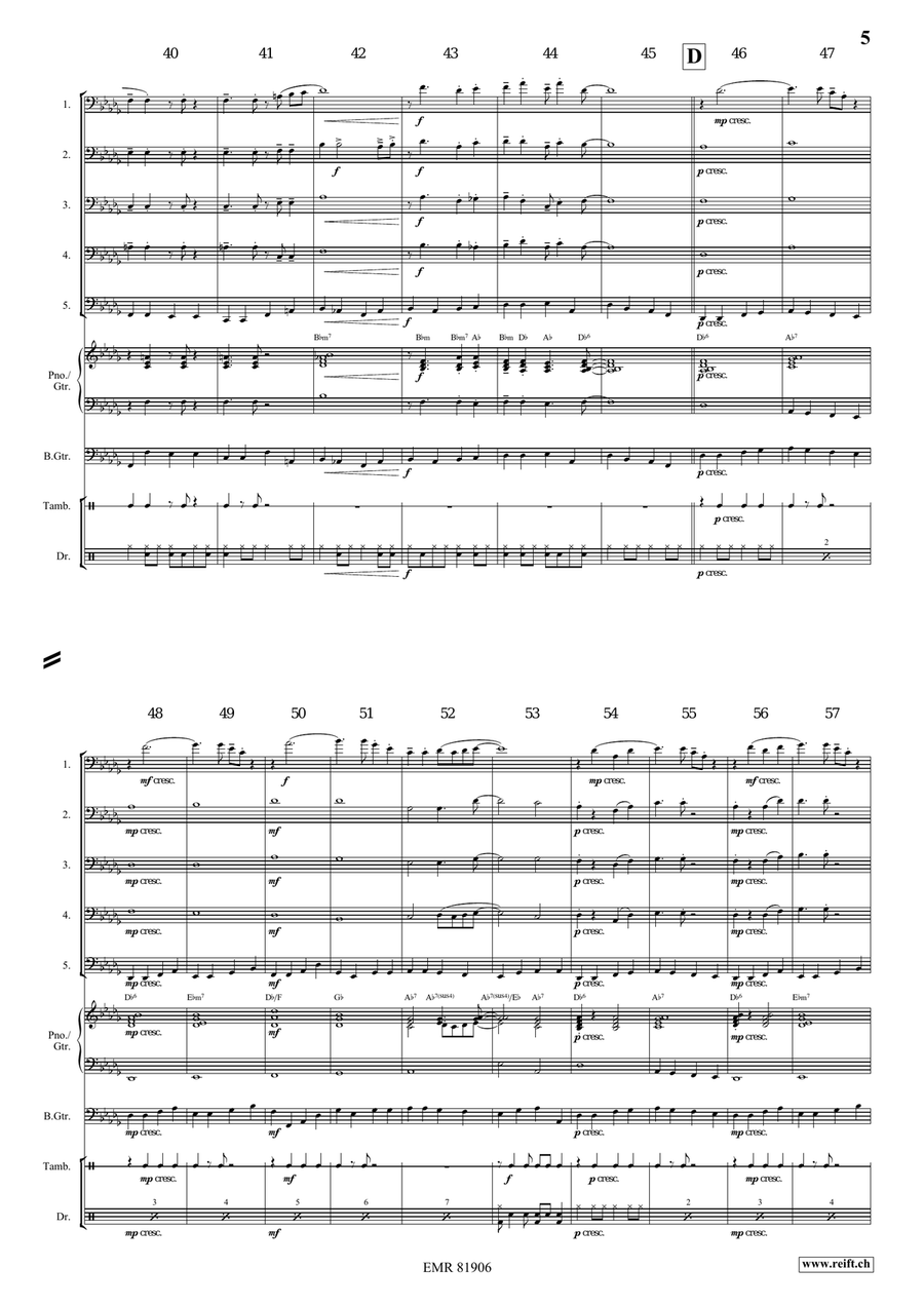 Gypsy Chorus Gypsy Chorus Bassoon scores gallery preview page 5