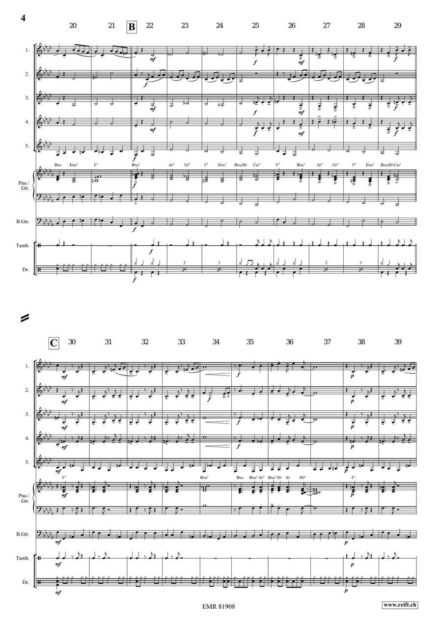 Gypsy Chorus Gypsy Chorus Horn scores gallery preview page 4