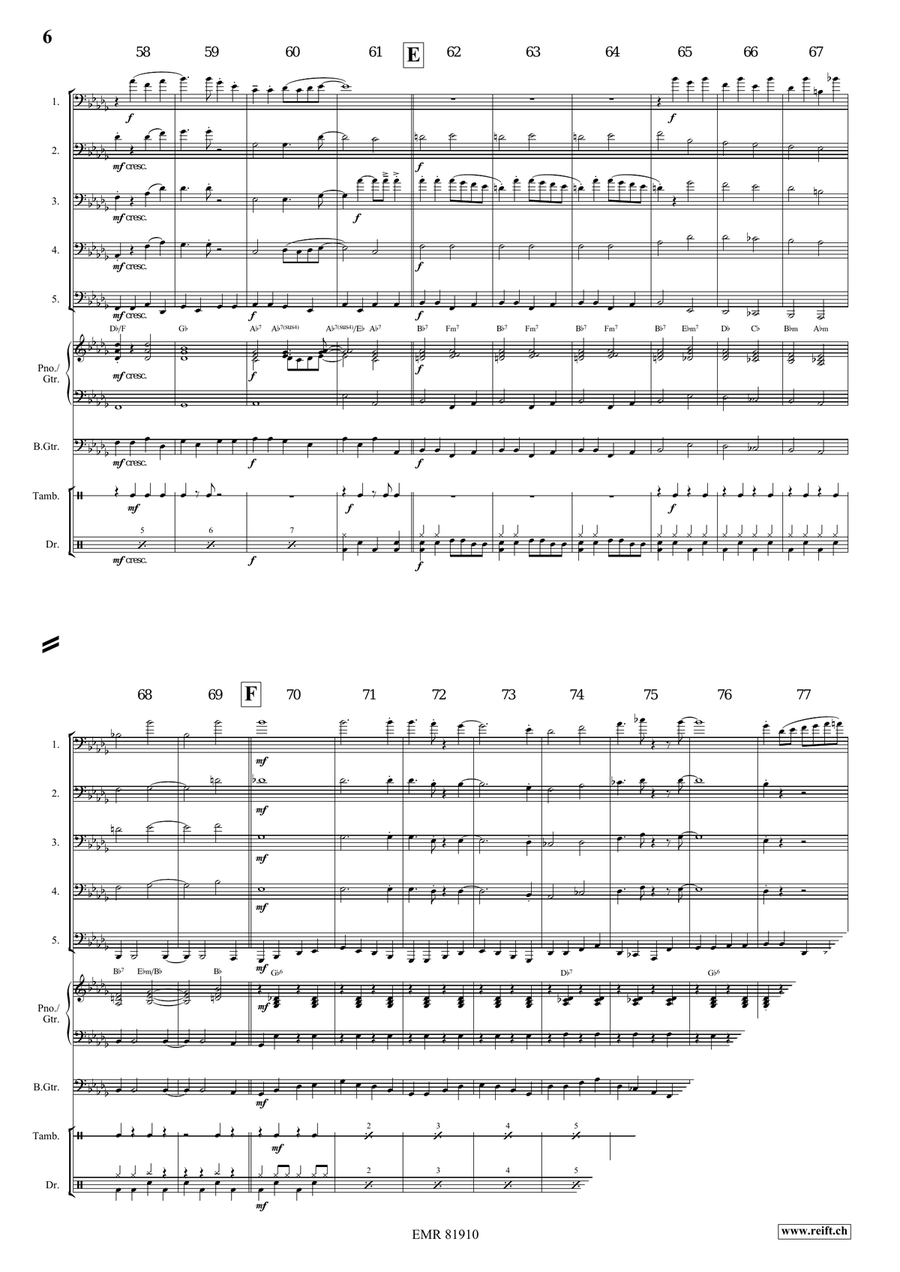 Gypsy Chorus Gypsy Chorus Tuba scores gallery preview page 6