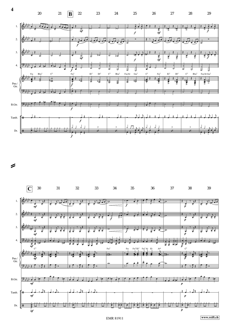 Gypsy Chorus Gypsy Chorus Choir scores gallery preview page 4